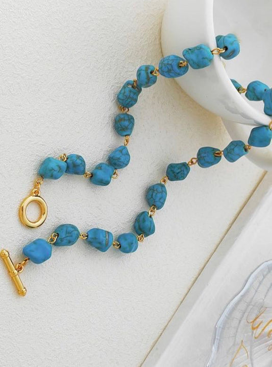 Blue Turquoise Necklace